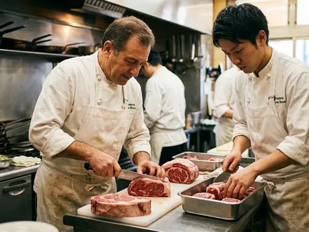 Official content hub documenting Trattoria Gran Bocca's meat-centric Italian cuisine and Tokyo dining